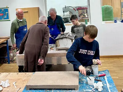 Kinder-Krippenbaukurs 2025 Bild 2