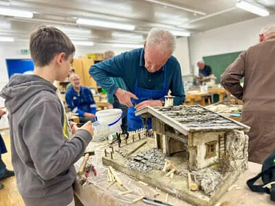 Kinder-Krippenbaukurs 2025 Bild 7